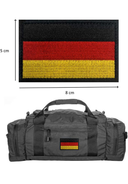Deutschland Flagge Patch mit Klett