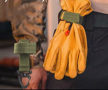 Handschuhhalter mit Karabinerhaken