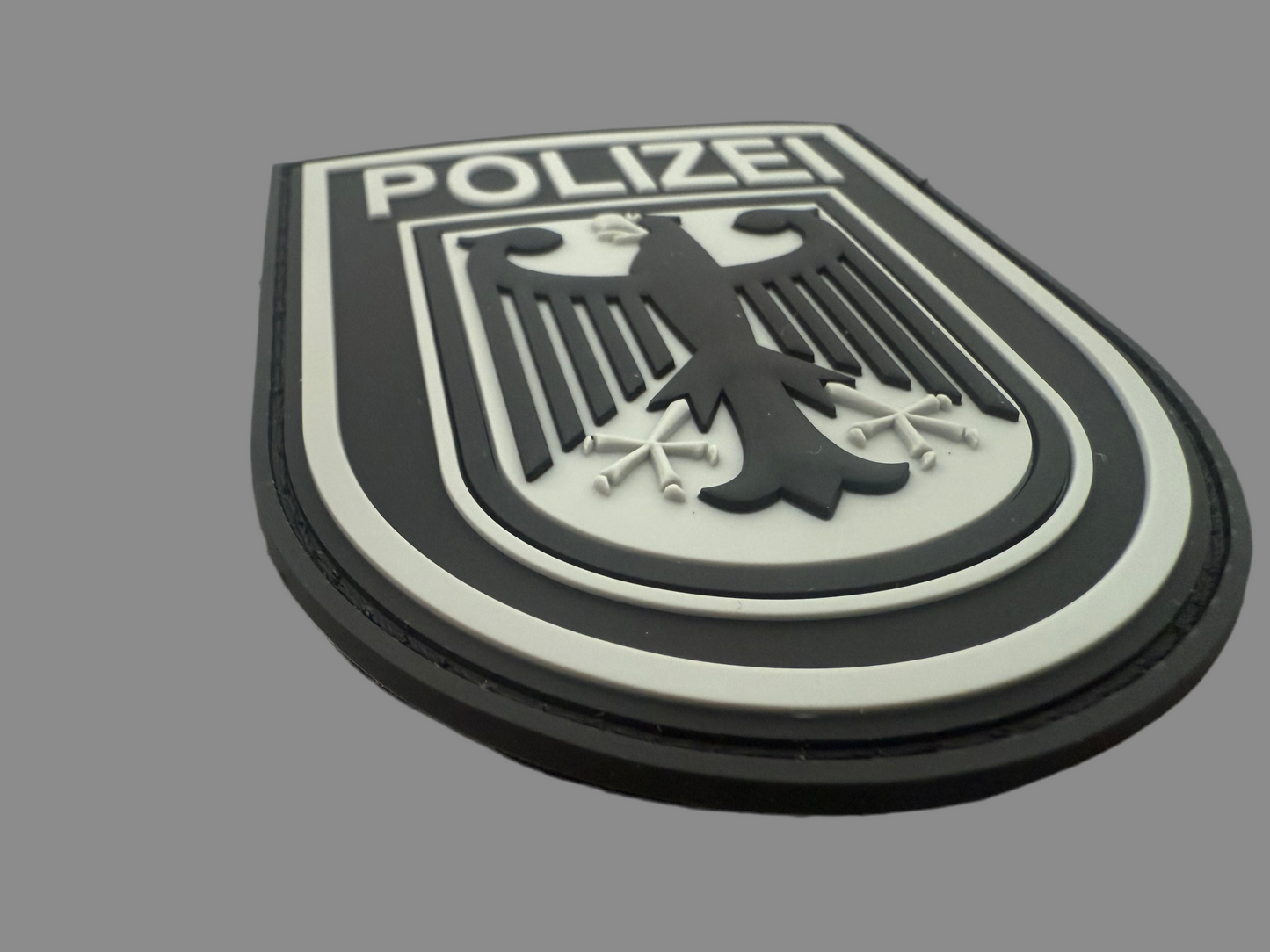 4 x POLIZEI 3D PVC PATCH